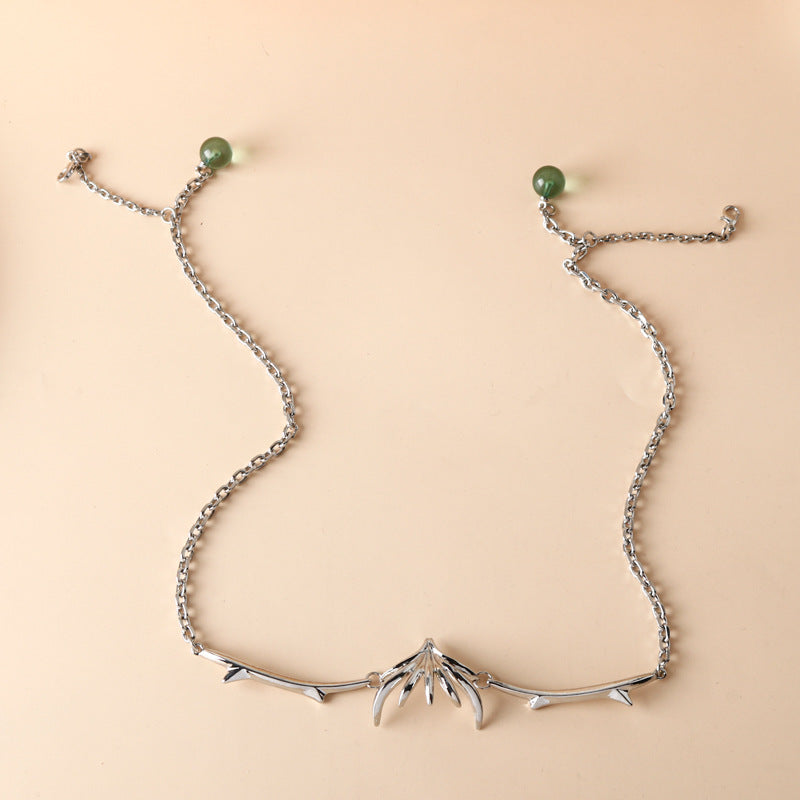 Wholesale Punk Style Alien Mechanical Lip Ring Face Decoration ACC-DS-HX001