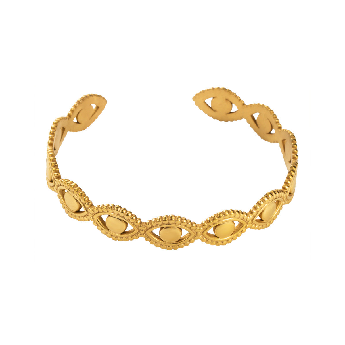 Wholesale Retro Simple Open Stainless Steel Bracelet ACC-BT-BP001