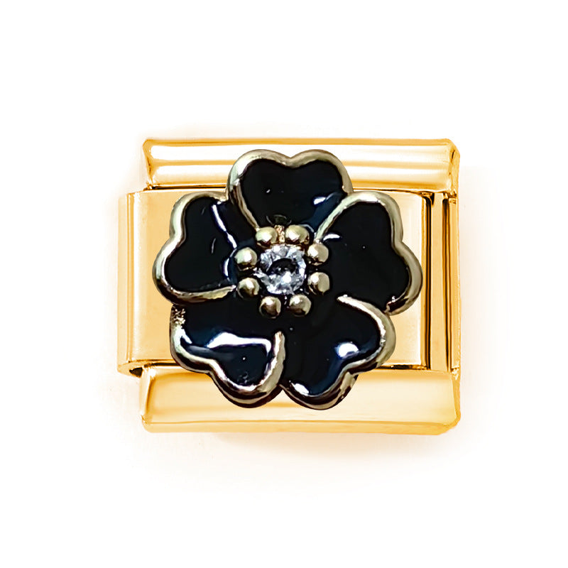 Wholesale Detachable and connectable couple's cartoon-themed stainless steel bracelet