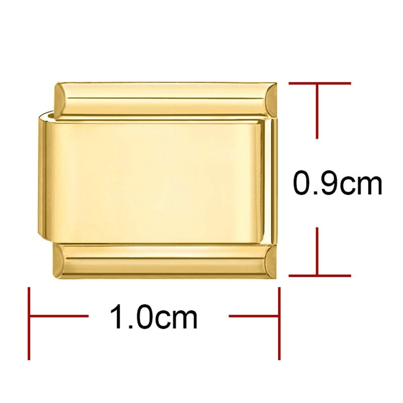 Wholesale Italian Charm Bracelet 9mm DIY Splicing Cute Creative Stainless Steel Composable Bracelet