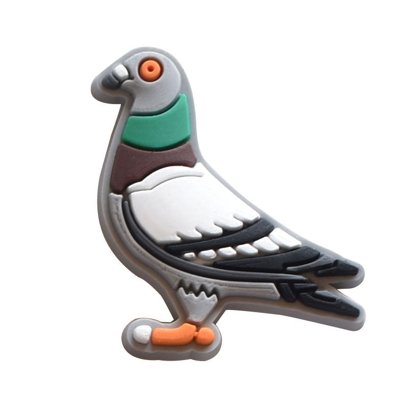 Wholesale 100pcs Random PVC Plastic Drop Soft Rubber Shoe Flower Cartoon Cave Shoe Buckle Shoes Charm