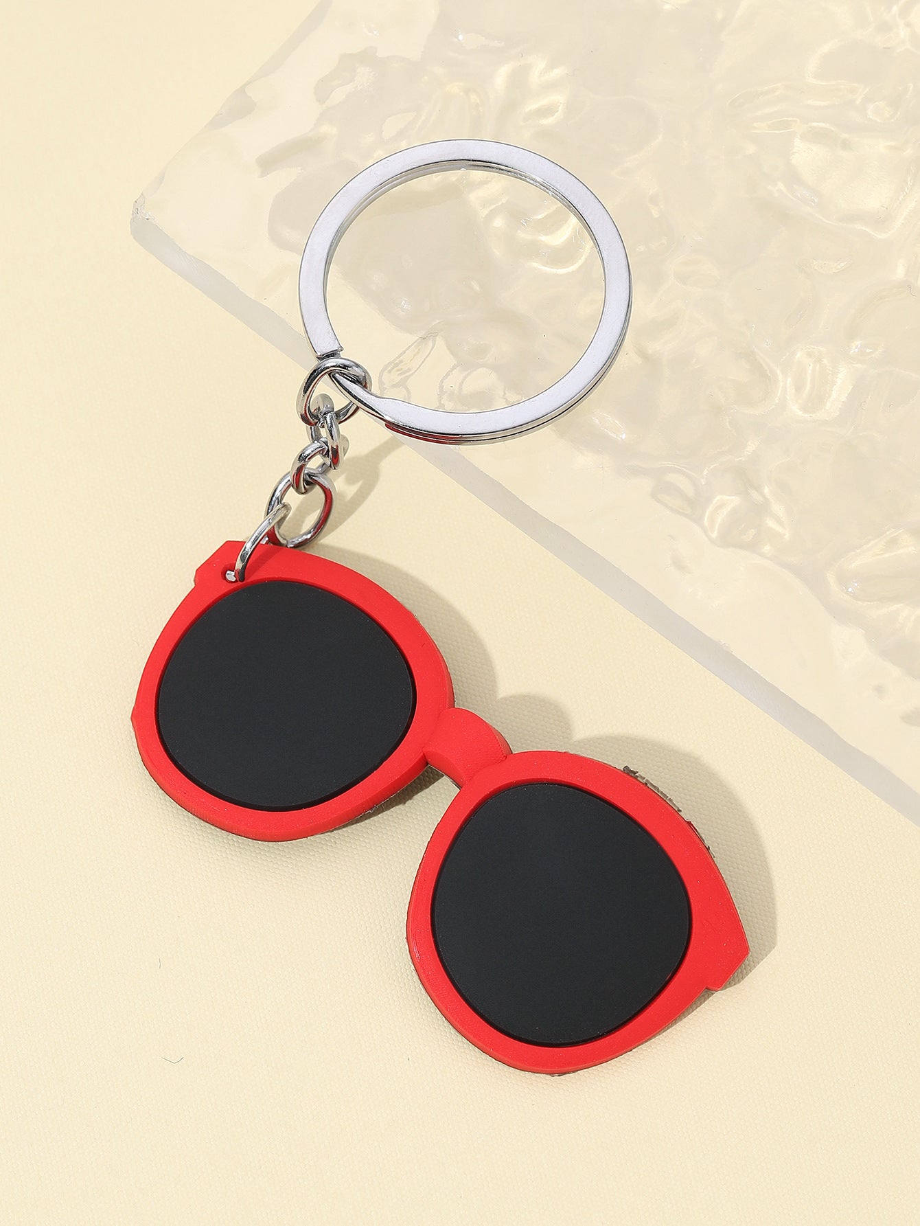 Wholesale Silicone Glasses Keychain Cute Keychain ACC-KC-RongR048