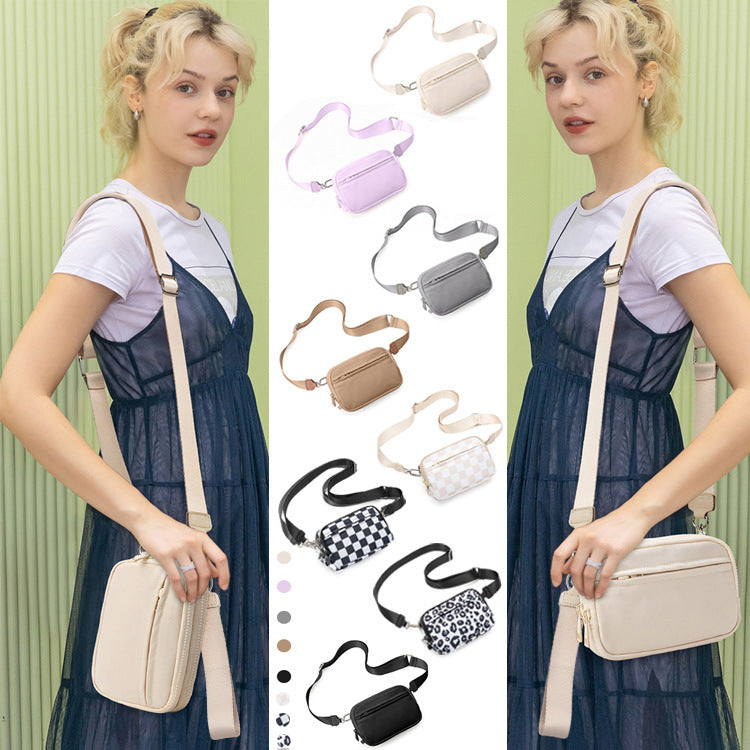 Wholesale  Polyester Waterproof Chest Bag Fashion Outdoor Sports Waist Bag  Belt Bags