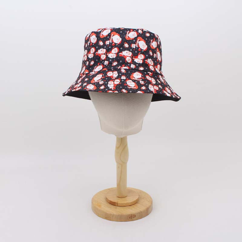 Wholesale Christmas Elements Double-sided Bucket Hat ACC-HT-Wenh001