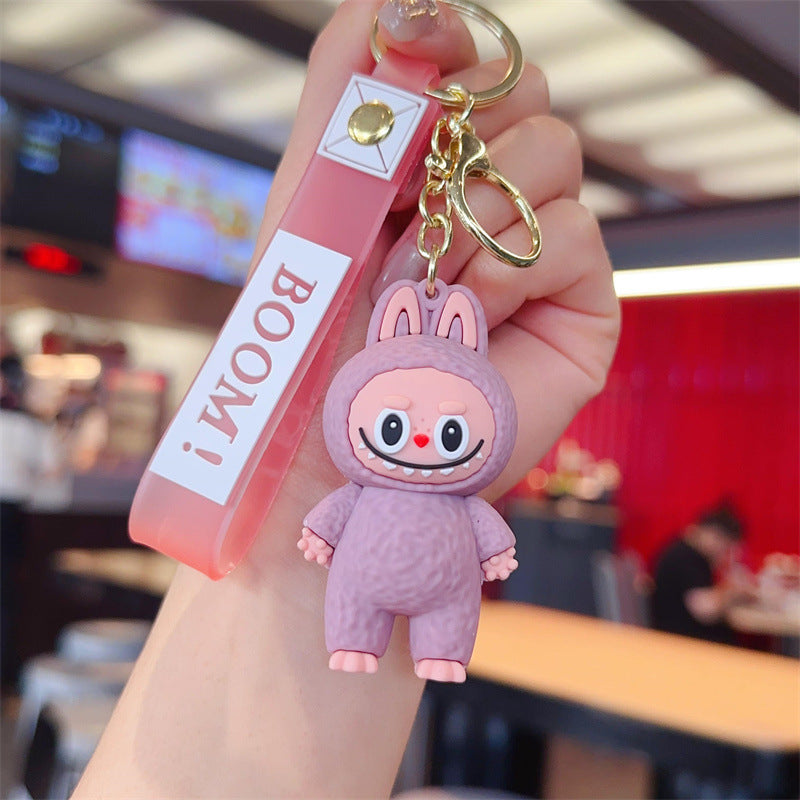 Wholesale Cartoon PVC Soft Glue Cute Keychain ACCVIP-KC-YueWei003