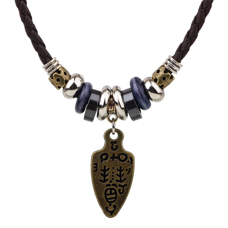 Wholesale  Double-layer Winding Necklace Clavicle Chain