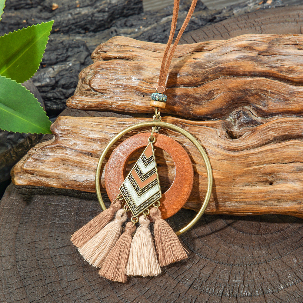 Wholesale Original Design Zinc Alloy Pendant Necklace - Fashion Layering Jewelry for Travel Holiday Gift Boutique Resale