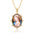Wholesale retro portrait pendant women's jewelry necklace