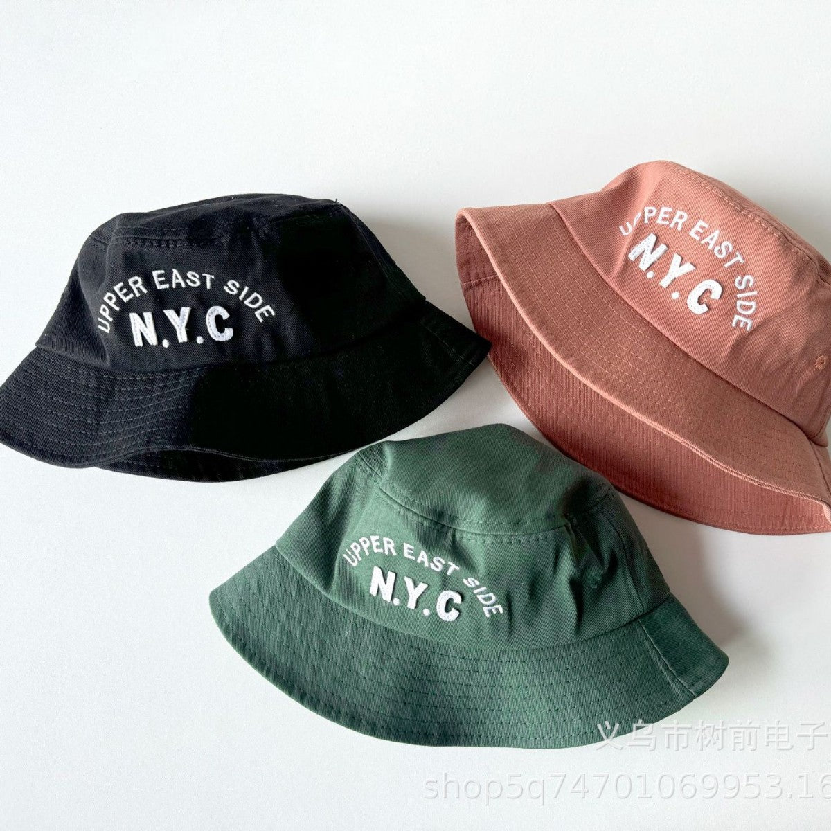 Wholesale Children's  Sunscreen Sunshade Hat All-match Bucket Hat