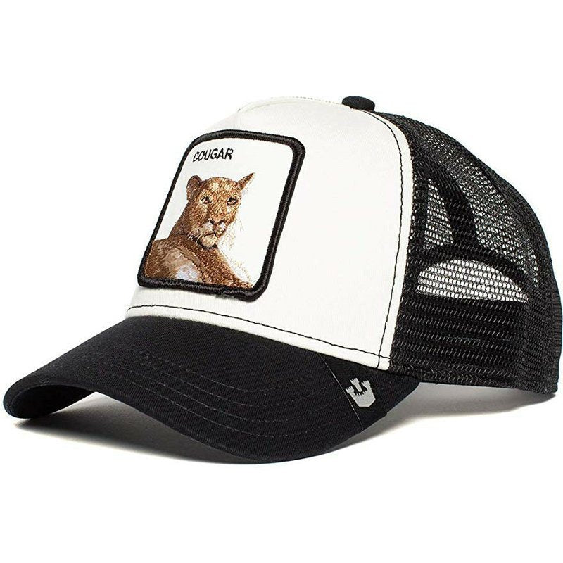 Wholesale Cartoon Animal Sun Protection Mesh Embroidery Hat Baseball Cap ACC-HT-JingKun009