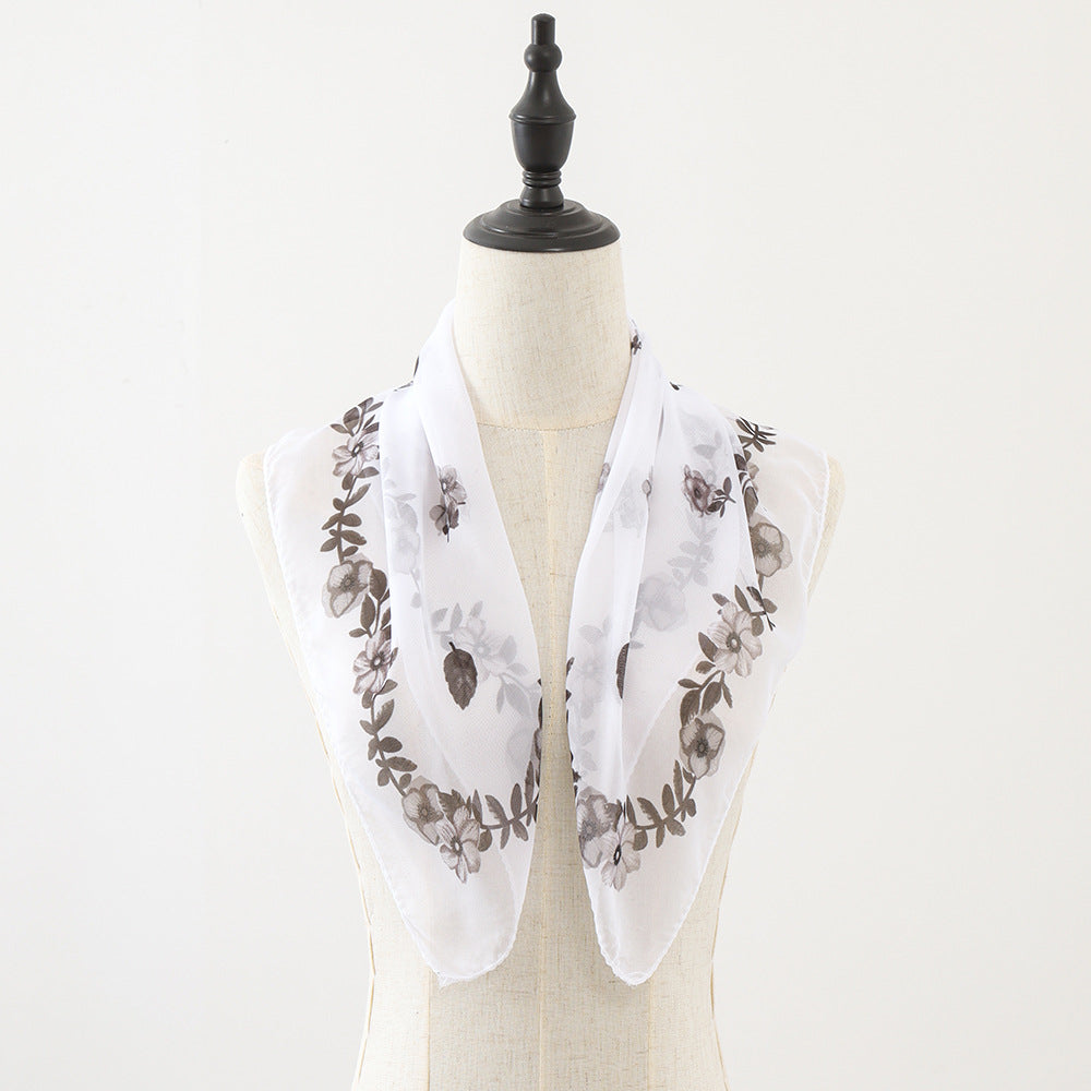 Wholesale Leopard print large square scarf