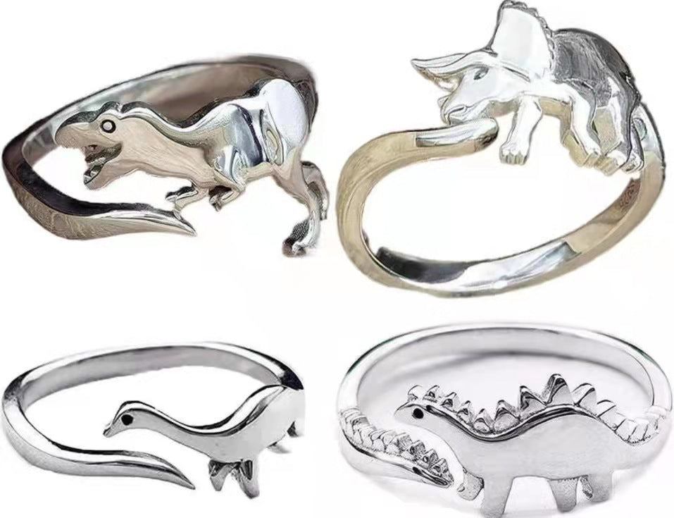 Wholesale  Cute Creative Dinosaur Shape Ring