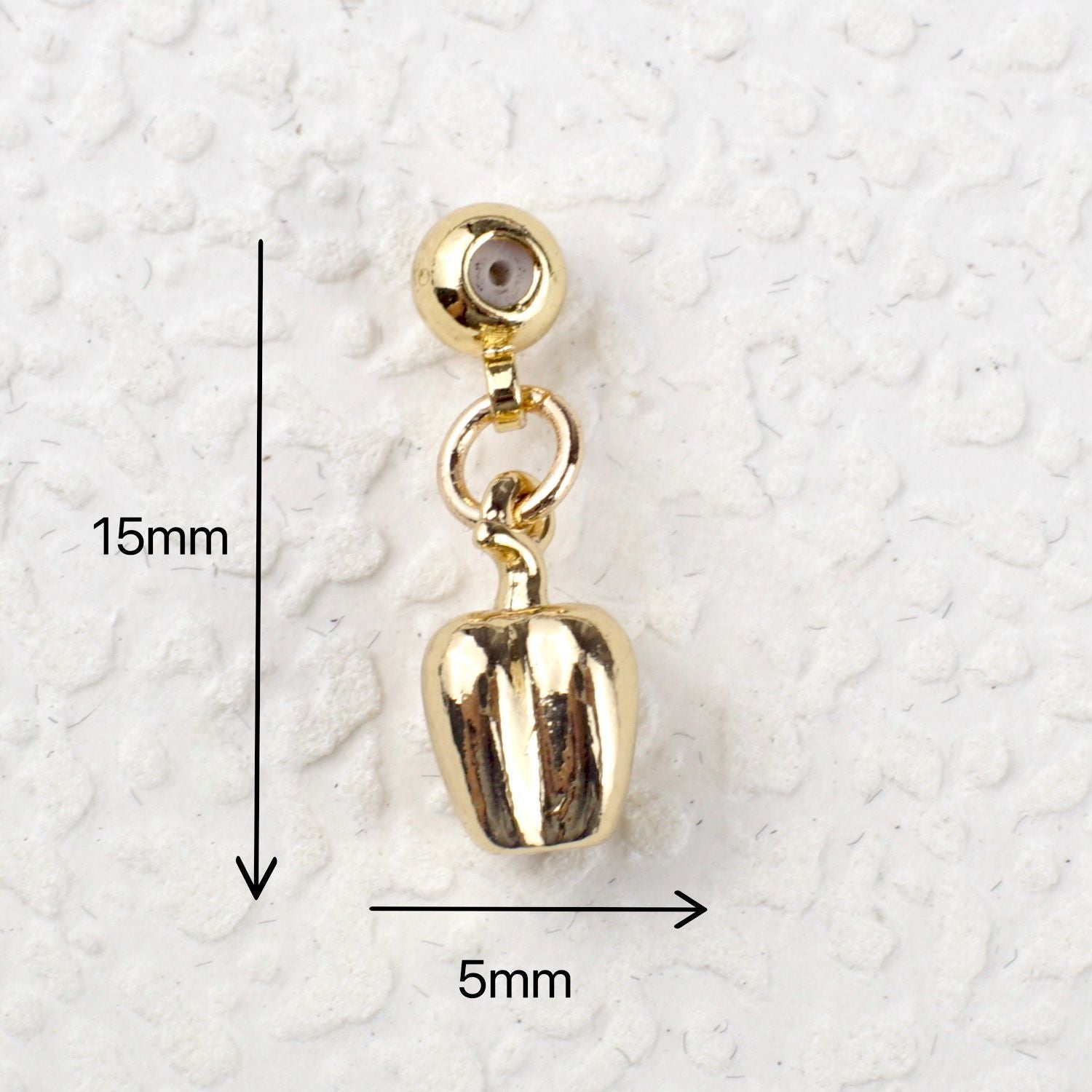 Wholesale 5pcs/ pack DIY mini love gem pearl pendant pull chain necklace bracelet personality single pendant