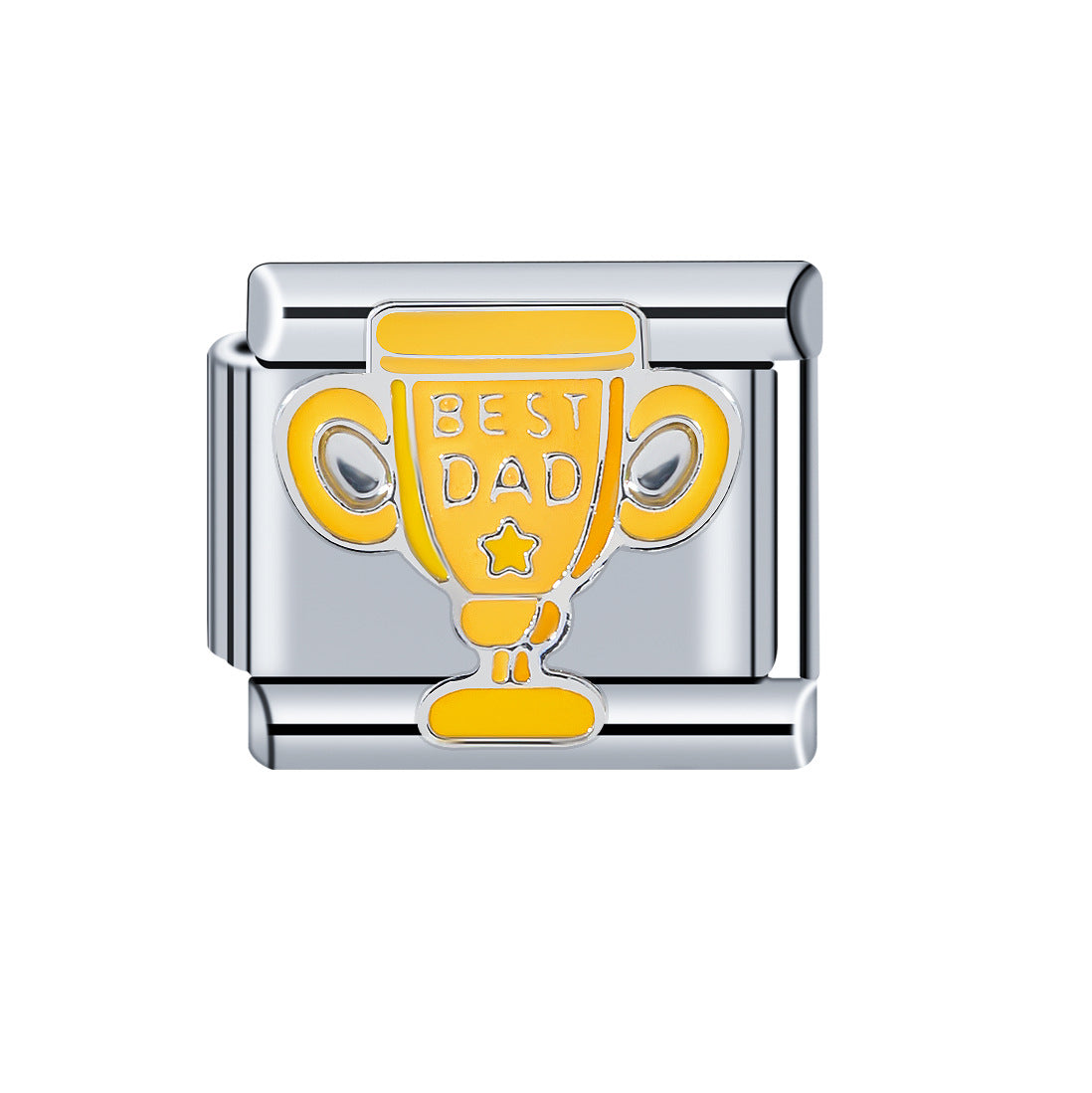 Wholesale Italian Charm Bracelet 9mm DIY Spliced Removable Father's Day Stainless Steel Composable Bracelet ACC-BT-XY012