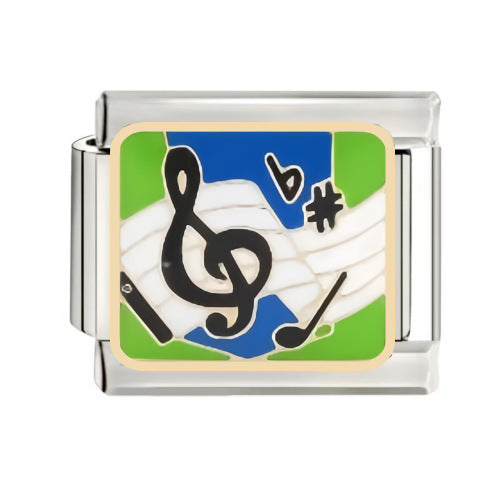 Wholesale  Italian Charm Bracelet 9mm DIY Oil-Drip Color Creative Stainless Steel Composable Bracelet