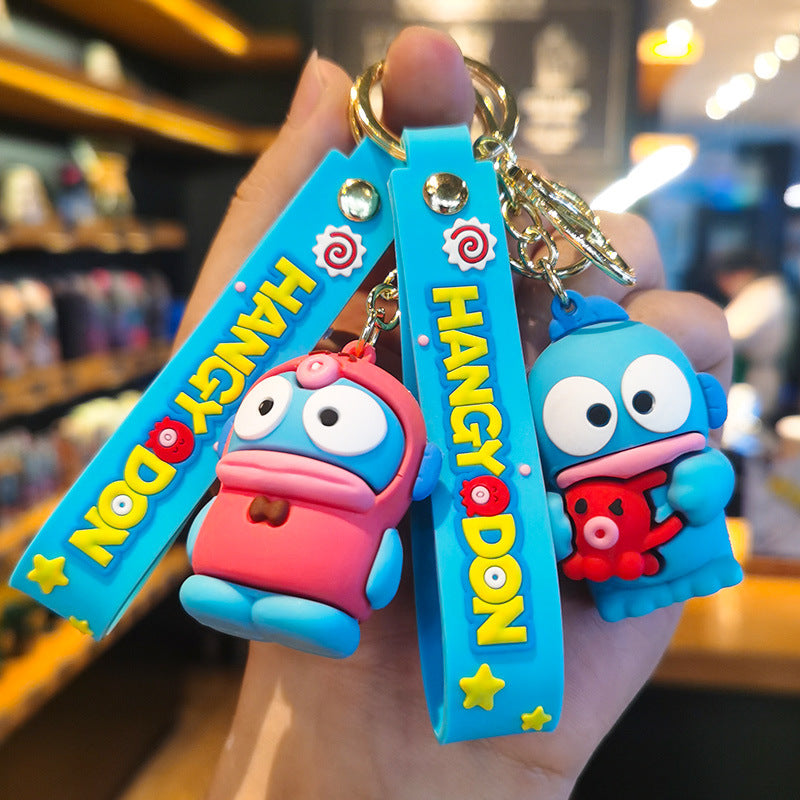 Wholesale Cartoon Cute Silicone Keychains ACCVIP-KC-FanChe002