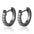 Wholesale Titanium steel diamond 9mm ear buckle 18K gold Fashion  earrings