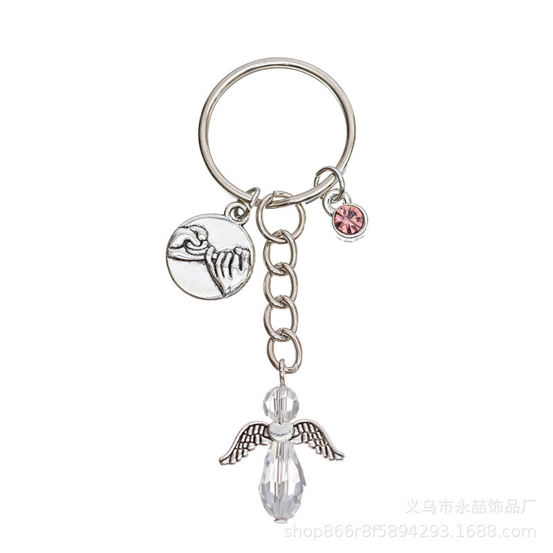 Wholesale Friendship Keychain Key Ring Decoration Pendant 12th Birthday Gift Bulk Keychains ACC-KC-Yongz002