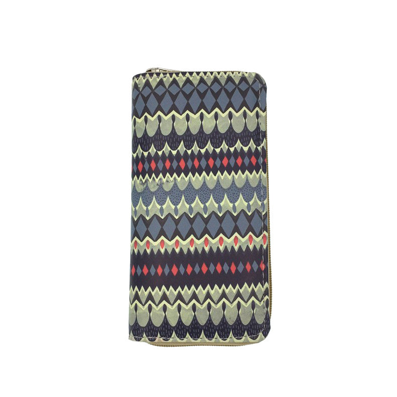 Wholesale ethnic style PU wallet