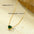 Wholesale luxury stainless steel love inlaid zircon plated 18K gold clavicle chain