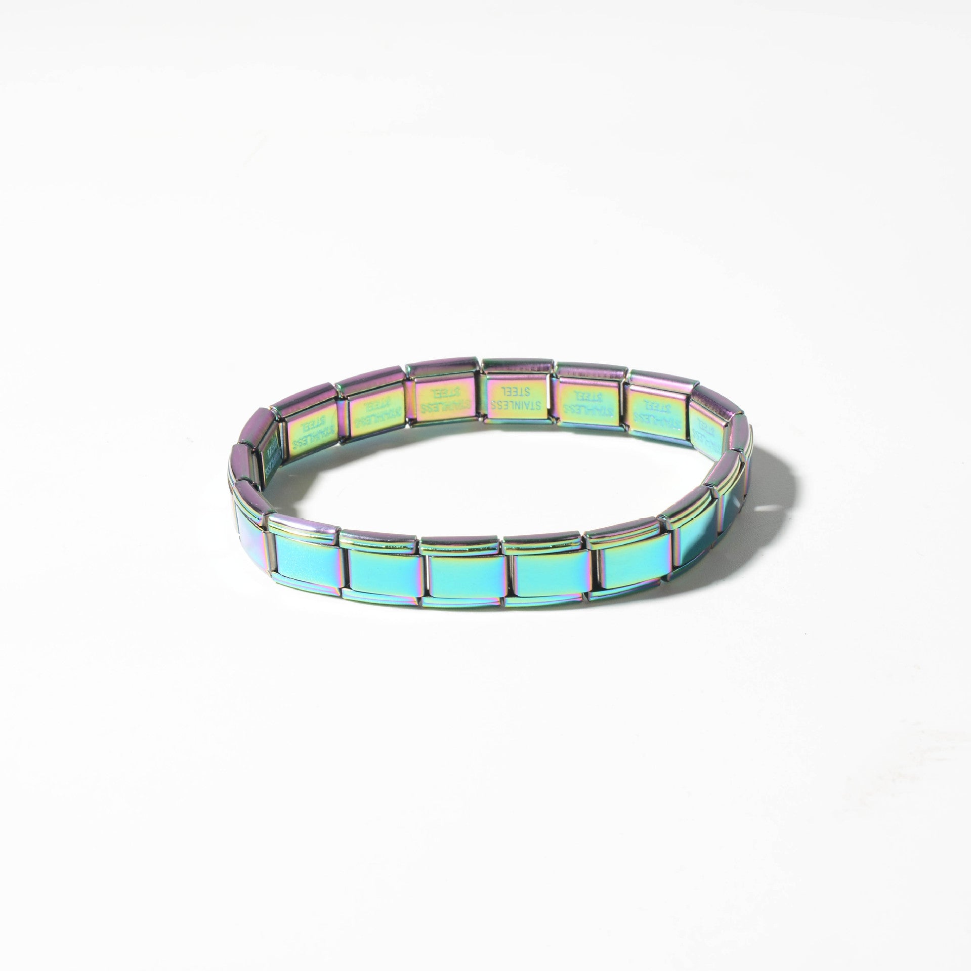 Wholesale Italian Charm Bracelet 9mm DIY Splicing Cute Creative Stainless Steel Composable Bracelet