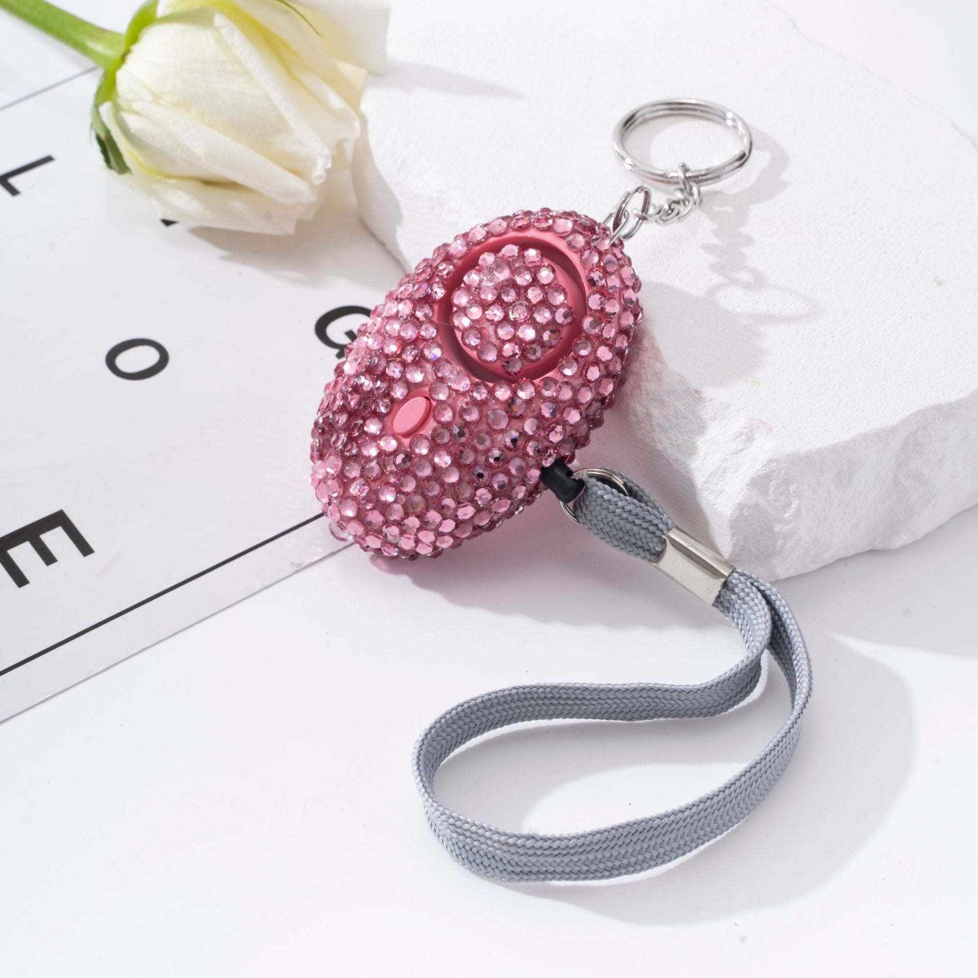 Wholesale Multifunctional Rhinestone Charging Keychain ACC-KC-ZhiYa034