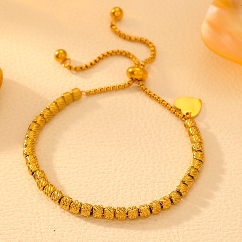 Wholesale Titanium Steel Bracelets Heart Bracelets