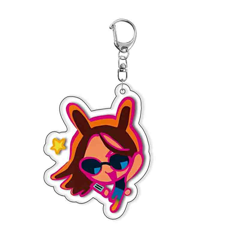 Wholesale Alien stage Mizi Sua acrylic keychain creative two-dimensional animation Keychains