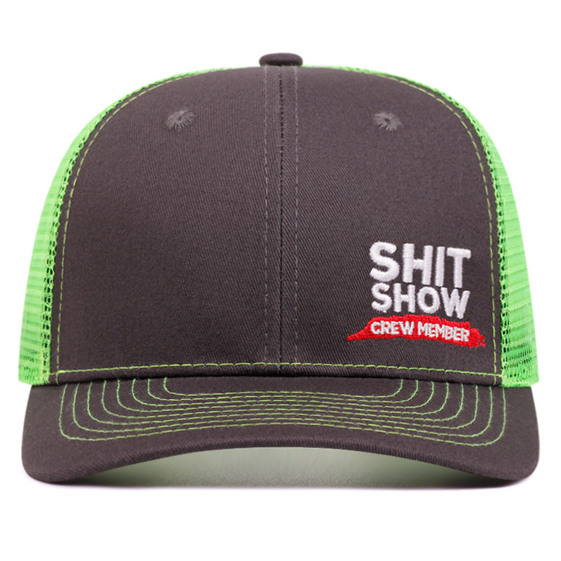 Wholesale Letter Embroidered Mesh Baseball Cap