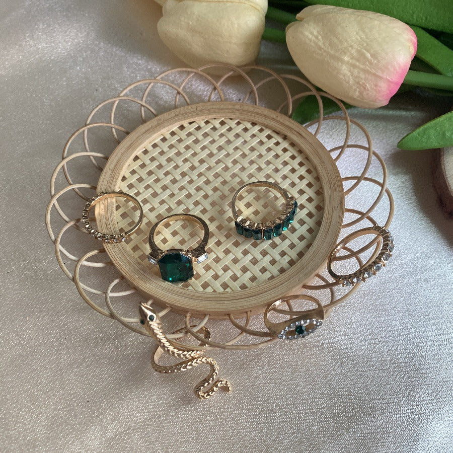 Wholesale  Green Diamond Snake Ring