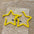 Wholesale Acrylic Candy Color Star Earrings