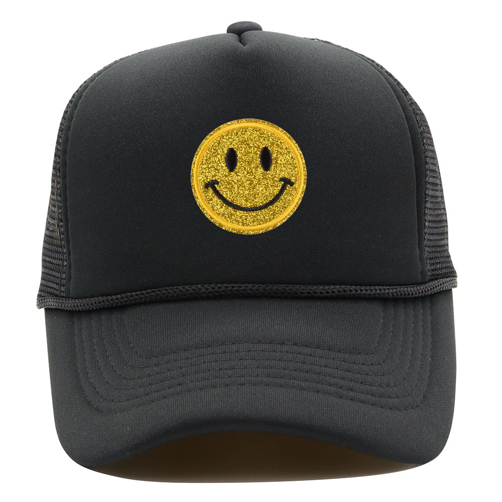 Wholesale  Smiley Face Patch Baseball Cap