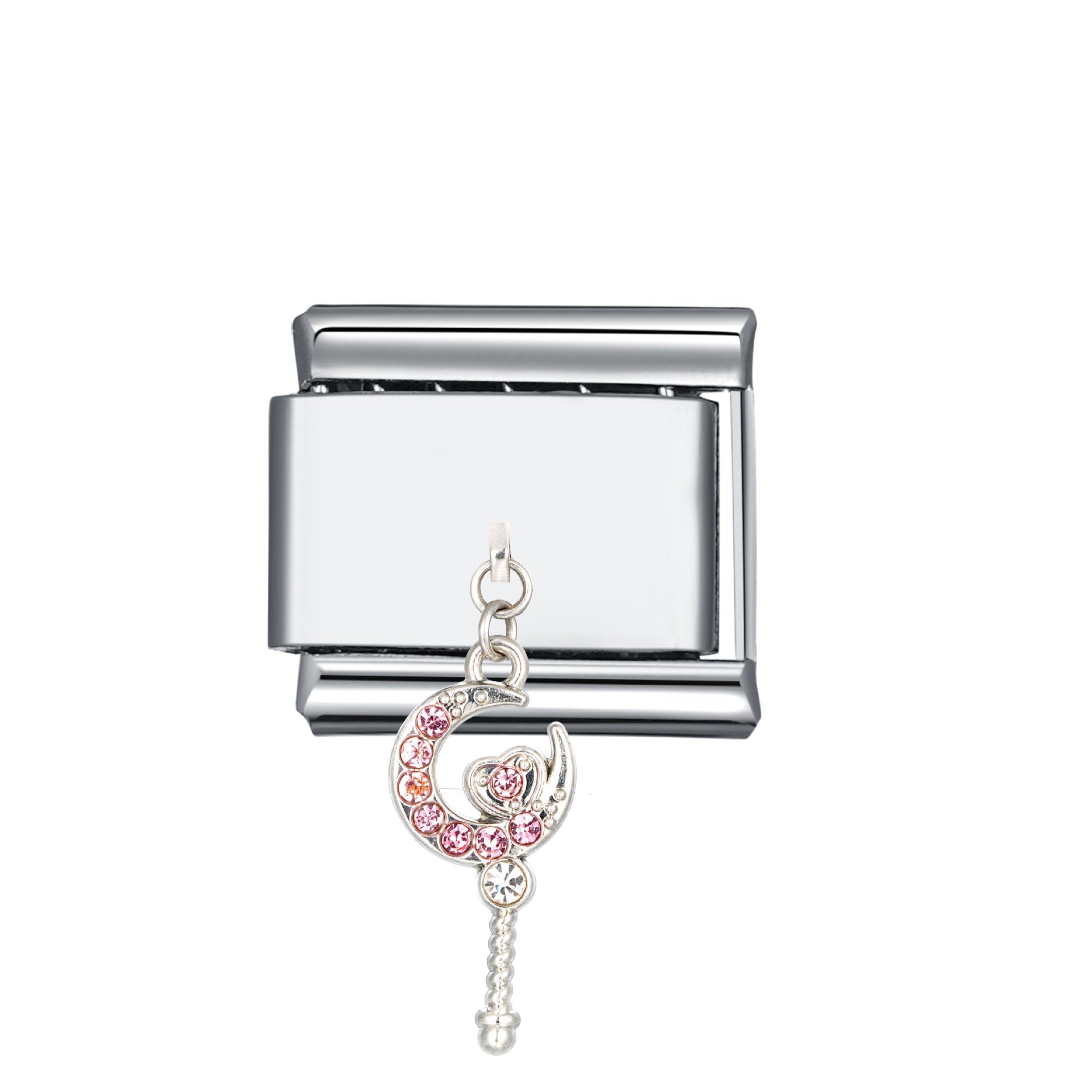 Wholesale Italian Charm Bracelet 9mm DIY  Splicing pendant  Creative Stainless Steel Composable Bracelet