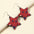 Wholesale  Independence Day US Flag Printing Stars Wooden Personalized Earrings