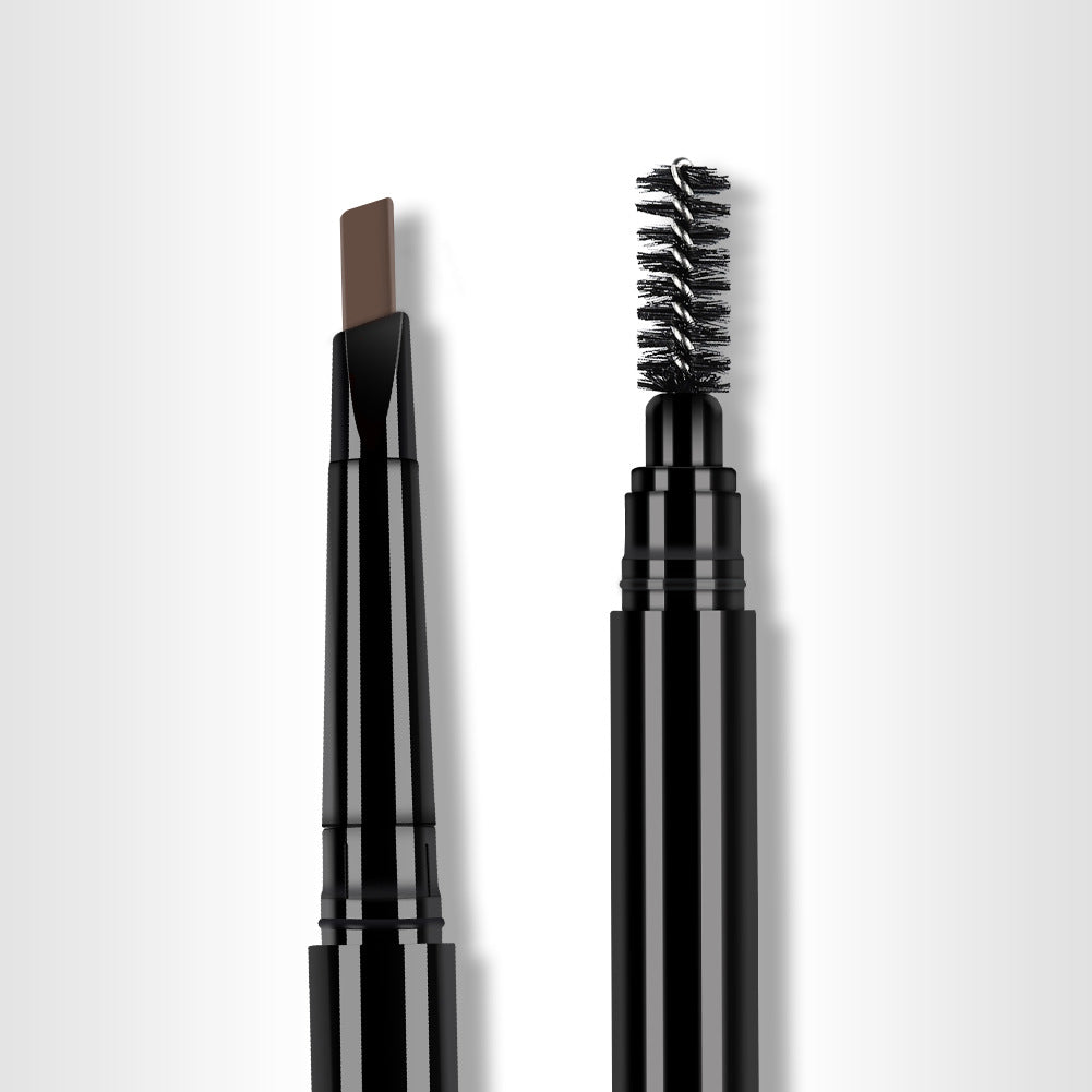 Wholesale double head eyebrow pencil with brush