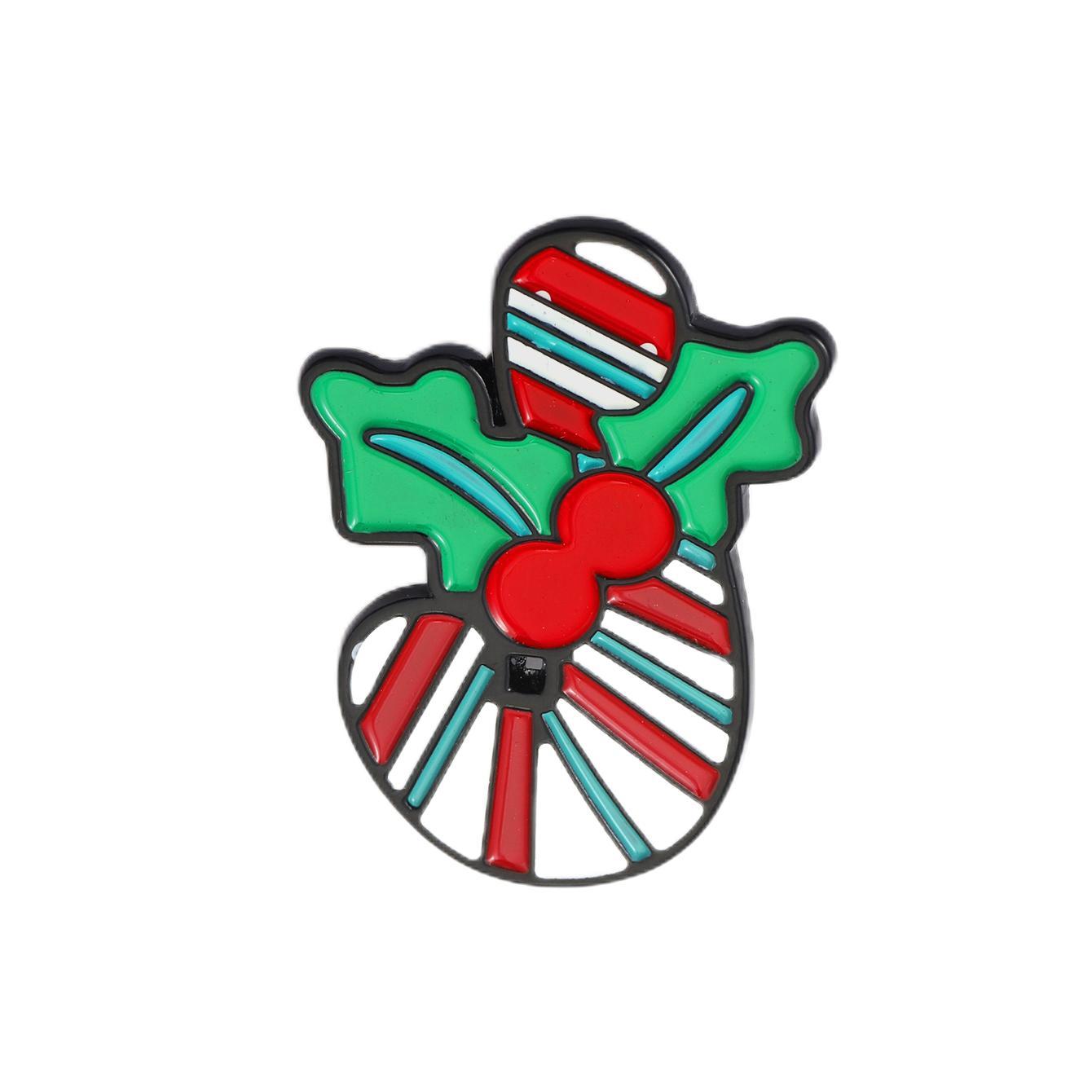 Wholesale Christmas cartoon brooch gift