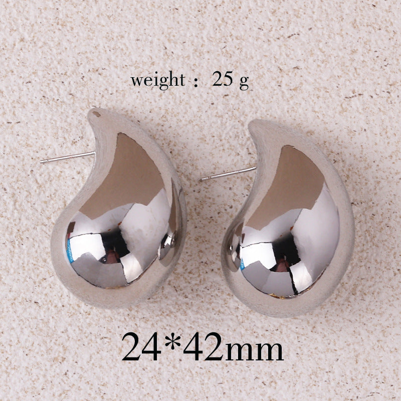 Wholesale Melon Seeds Water Drop Pepper Earrings Ear Studs ACC-ES-Ruib001