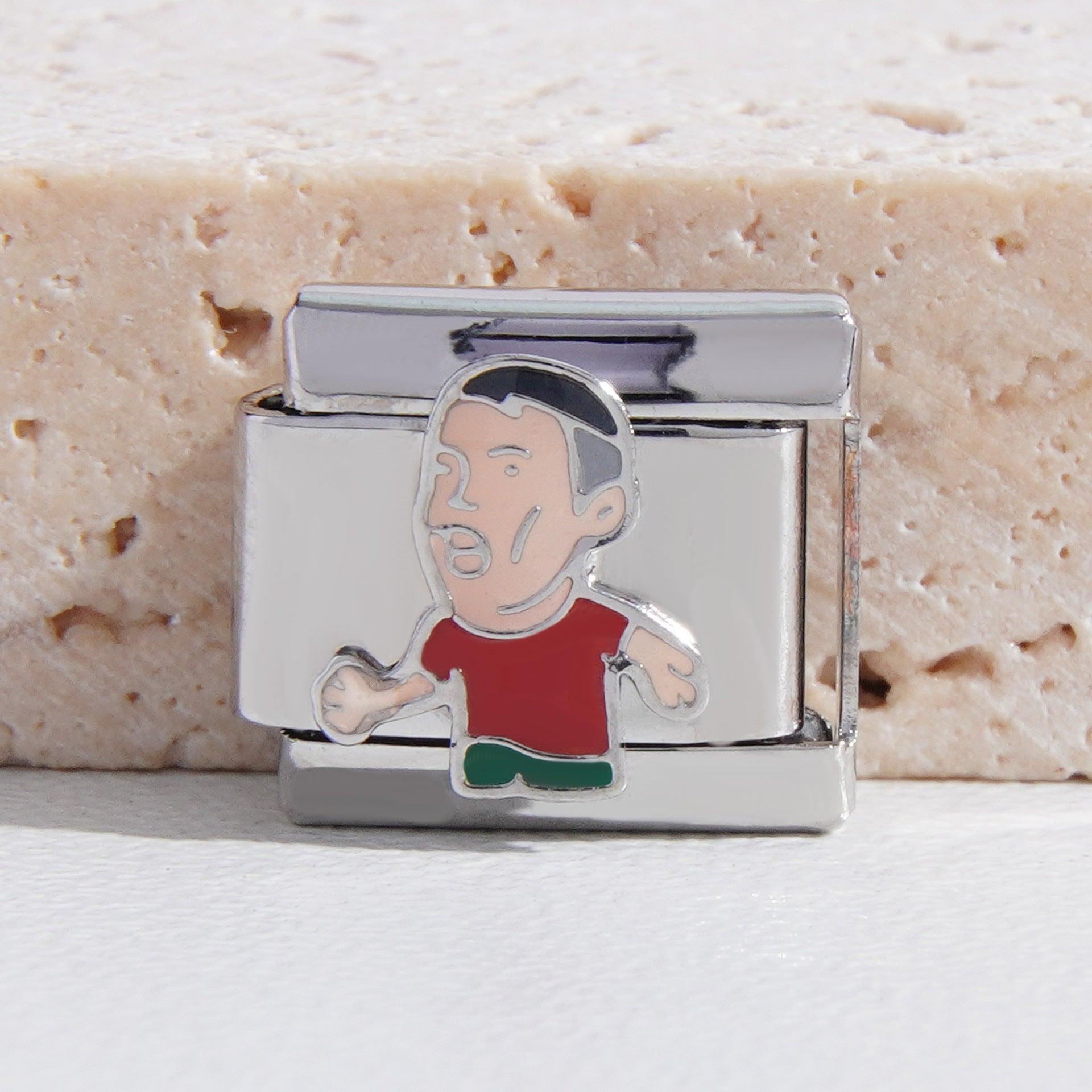 Wholesale Italian Charm Bracelet 9mm DIY Splicing Removable Star Series Stainless Steel Composable Bracelet