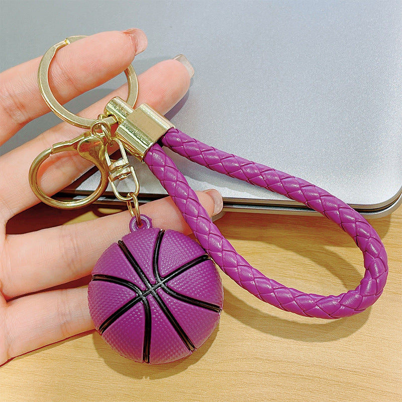 Wholesale Basketball Silicone Keychain ACC-KC-QiHang001