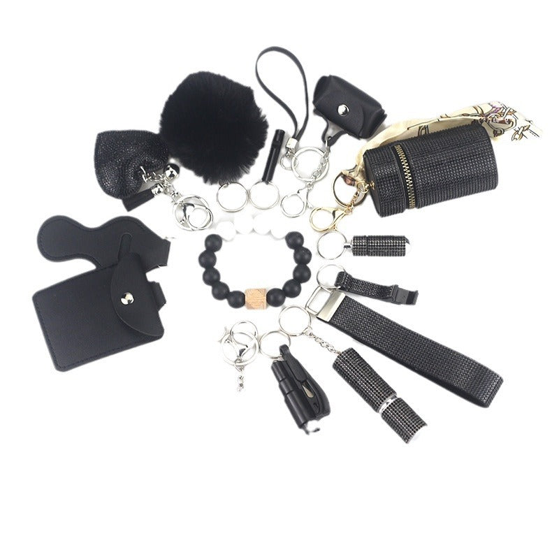 Wholesale Multifunctional 15-piece Keychain Keychains Accessories