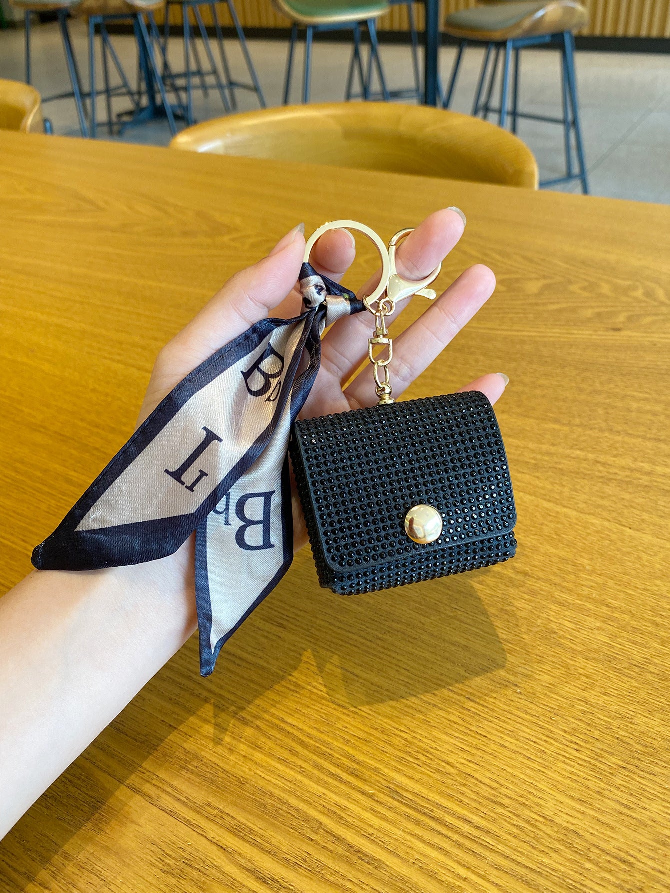 Wholesale PVC Starry Sky Coin Purse Keychain Wallet ACC-KC-JiYou001