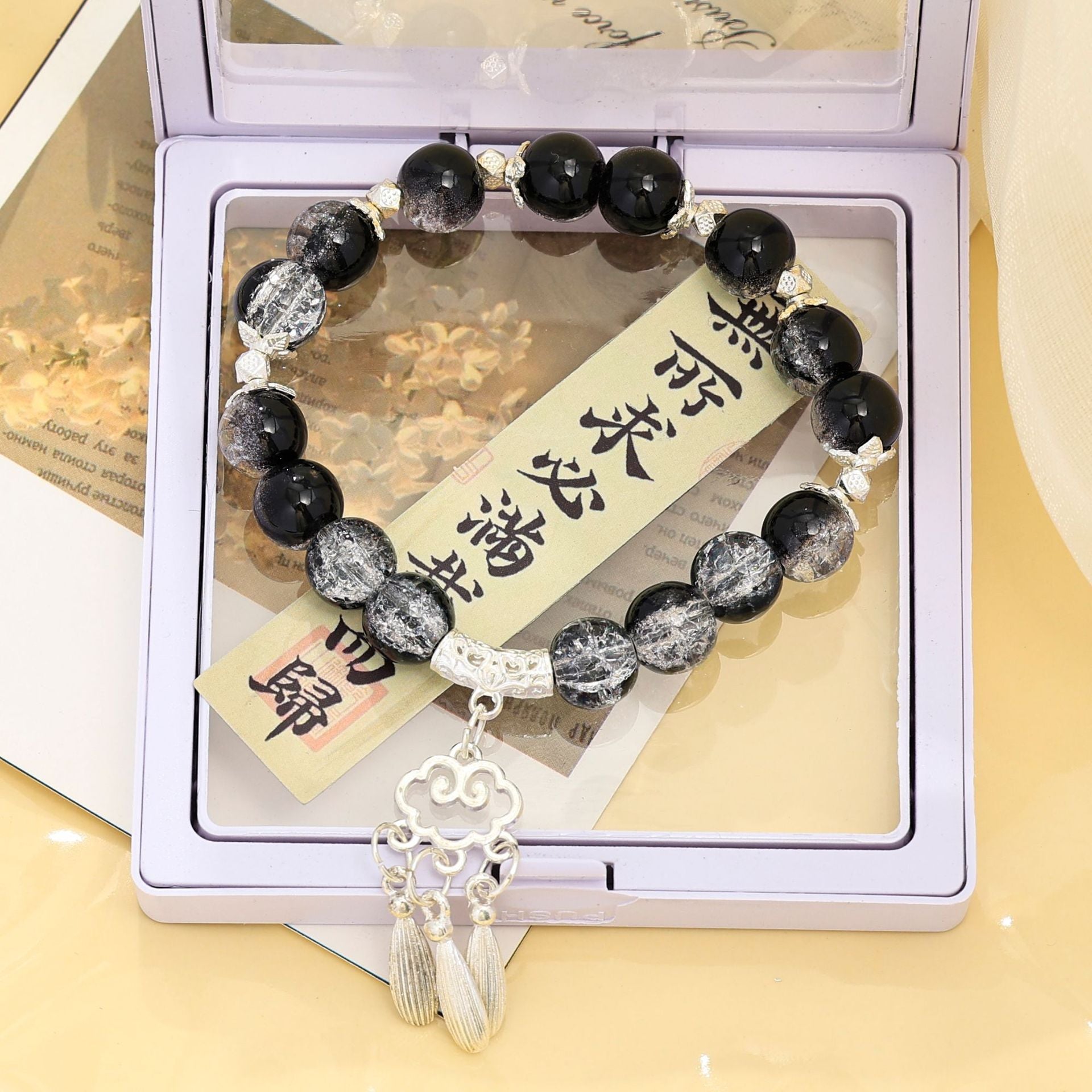 Wholesale  Tassel Gradient  Glaze Bracelet