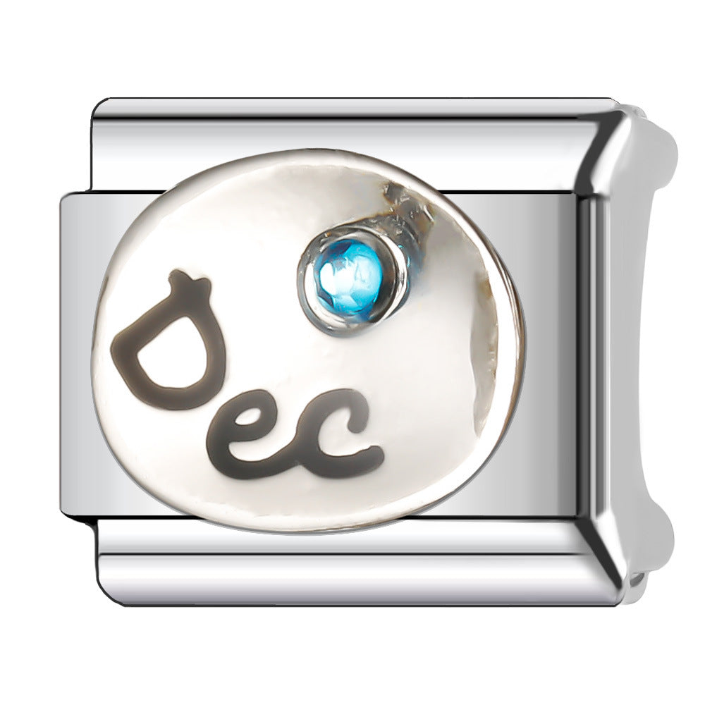 Wholesale Italian module 9MM single month module bracelet