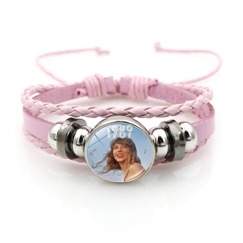 Wholesale Music Star Jewelry Pink Bracelet ACC-BT-JiaYun005