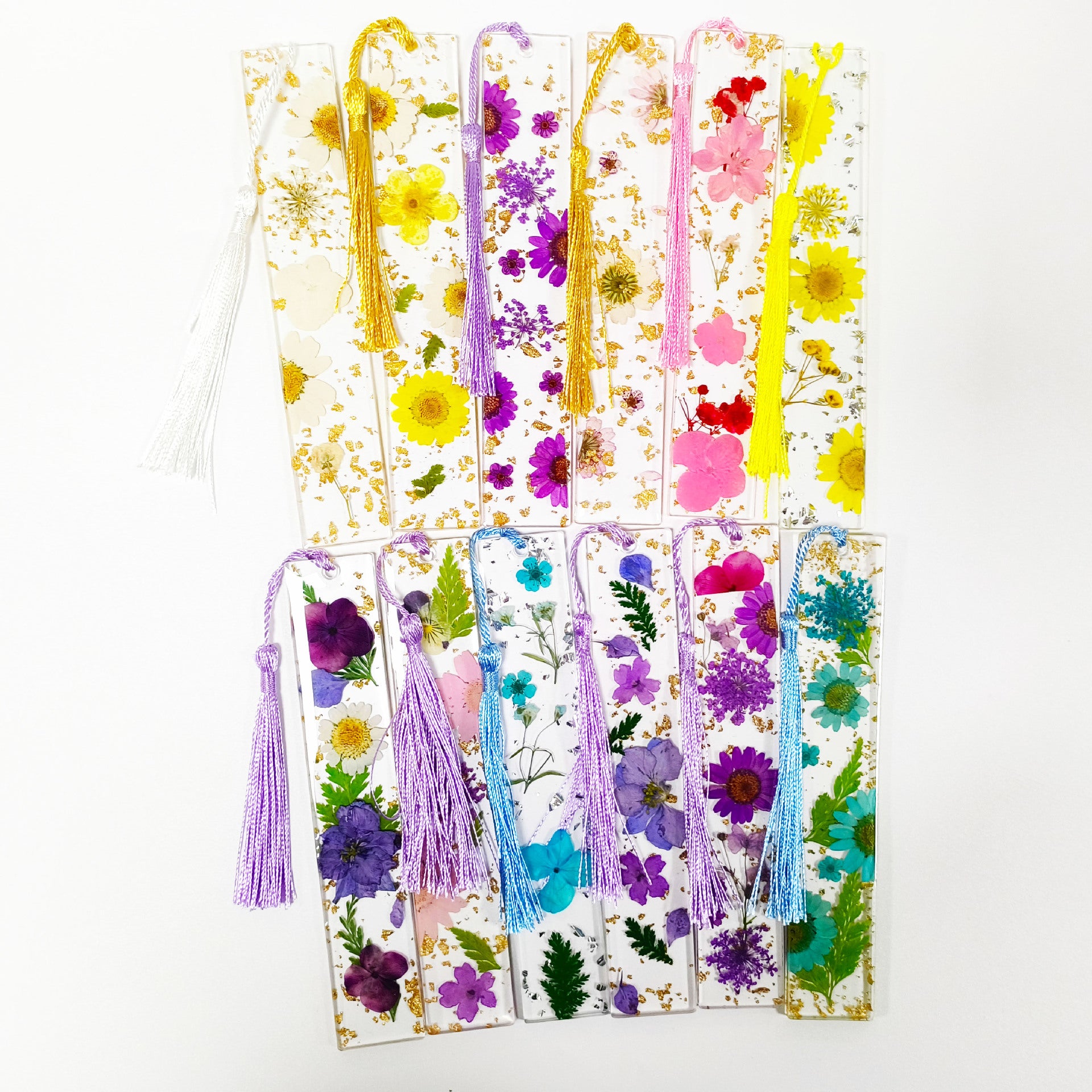 Wholesale drop glue bookmark dried flower bookmark