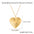 Wholesale carved love heart open photo frame  photo pendant necklace