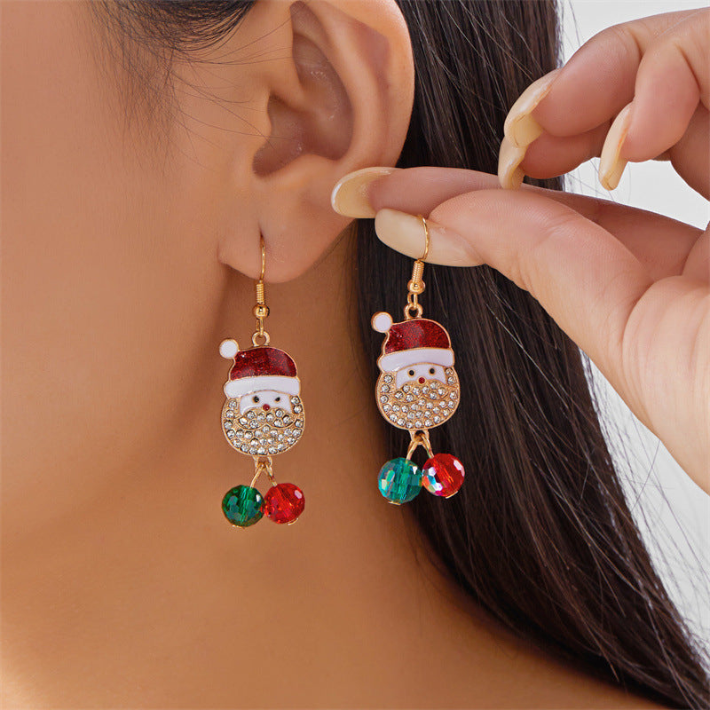 Wholesale Christmas Snowman  Earrings