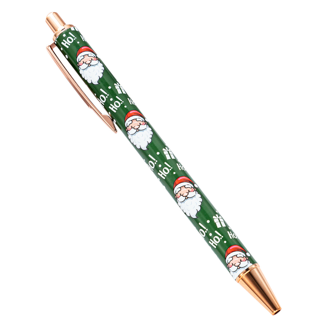 Wholesale Christmas Series Push Metal Ballpoint Pens ACC-PN-HuaH055