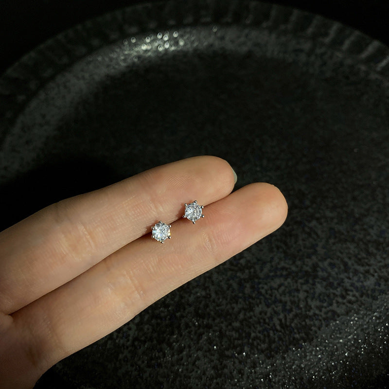 Wholesale S925 Silver Needle Pearl Earrings ACC-ES-Hank003