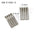 Wholesale Geometric Stripe Double Pendant Square Stainless Steel Hypoallergenic Color Preservation Earrings